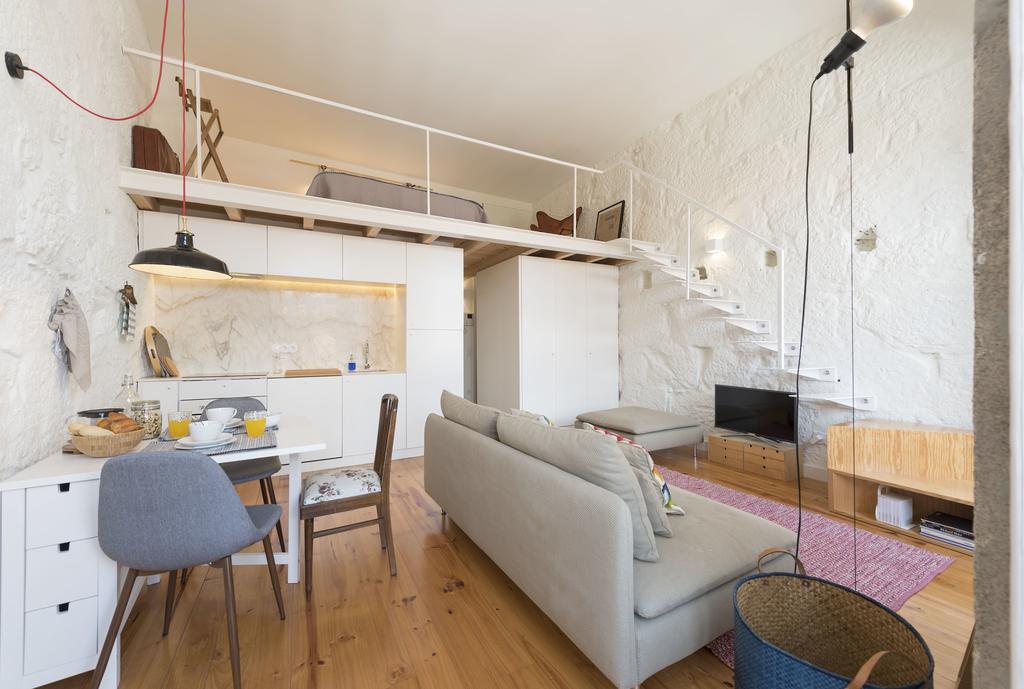 Lovelystay - Cativo Mezzanine Studio Porto Eksteriør bilde